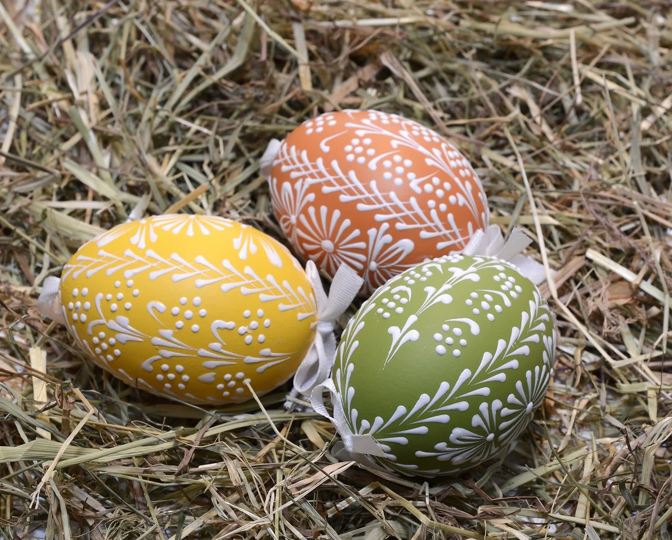 painted easter eggs